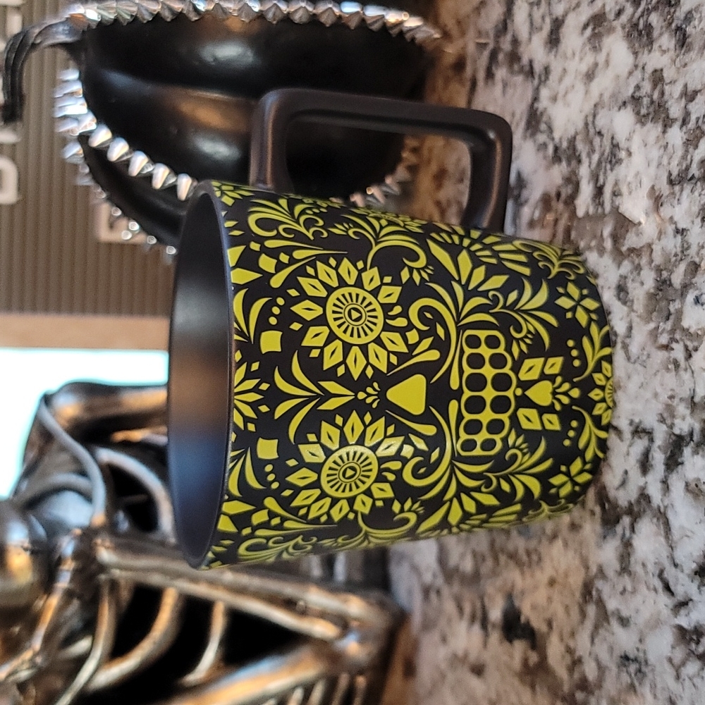 Starbucks sugar skull coffee mug